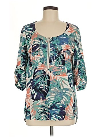 Dana Buchman 3/4 Sleeve Blouse (view 1)