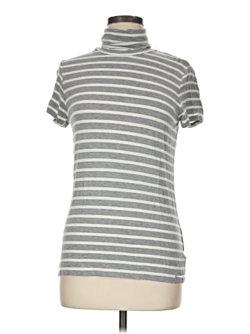 MICHAEL Michael Kors Short Sleeve Turtleneck (view 1)