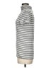 MICHAEL Michael Kors Stripes Gray Short Sleeve Turtleneck Size M - photo 5