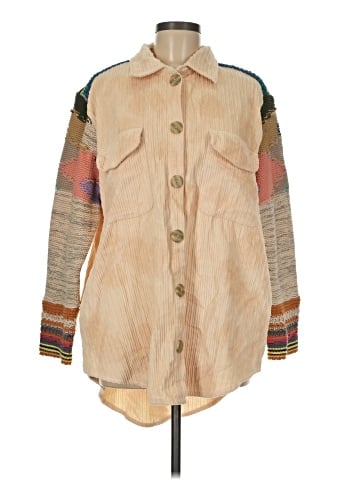 Pilcro Long Sleeve Button-Down Shirt (view 1)