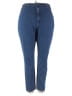 Lee 100% Cotton Blue Jeggings Size 22w m - photo 1