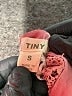 Tiny 100% Cotton Orange Sleeveless Blouse Size S - photo 7