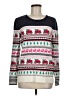 Talbots Print White Pullover Sweater Size M - photo 1