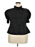 SDEER Concept Black Short Sleeve Blouse Size XXL - photo 1