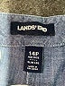 Lands' End 100% Cotton Blue Jeans Size 14 (petite) - photo 7