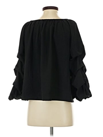 Patrizia Luca 3/4 Sleeve Blouse (view 2)