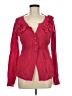 DKNY Jeans 100% Cotton Red Cardigan Size M - photo 1