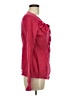 DKNY Jeans 100% Cotton Red Cardigan Size M - photo 4