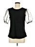 Assorted Brands Black 3/4 Sleeve Top Size M - photo 1