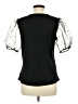 Assorted Brands Black 3/4 Sleeve Top Size M - photo 2