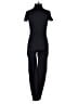 Unbranded Solid Black Jumpsuit Size M - photo 2