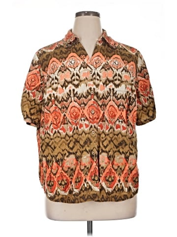 Erika Short Sleeve Blouse (view 1)