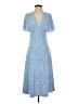 MNG Blue Casual Dress Size 4 - photo 1