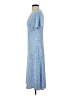 MNG Blue Casual Dress Size 4 - photo 5