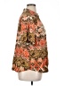 Erika Print Brown Short Sleeve Blouse Size 1X - photo 4