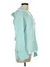 Etcetera 100% Silk Teal Long Sleeve Silk Top Size 12 - photo 4