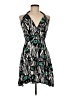 Express Print Green Cocktail Dress Size M - photo 1