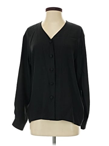 Classiques 3/4 Sleeve Silk Top (view 1)