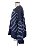 Miracle Stripes Blue Pullover Sweater Size S - photo 5