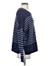 Miracle Stripes Blue Pullover Sweater Size S - photo 4