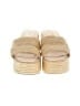 Wild Pair Gold Wedges Size 10 - photo 2