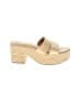 Wild Pair Gold Wedges Size 10 - photo 1