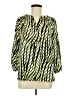 Dana Buchman Green 3/4 Sleeve Blouse Size M - photo 1