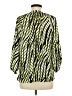 Dana Buchman Green 3/4 Sleeve Blouse Size M - photo 2