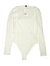 Forever 21 Ivory White Bodysuit Size S - photo 1