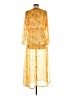 InGear 100% Polyester Yellow Kimono Size M - photo 2