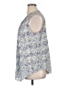 Liz Claiborne 100% Polyester Tweed Blue Sleeveless Blouse Size 1X - photo 5