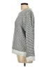 Banana Republic 100% Cotton Stripes Gray Pullover Sweater Size L - photo 5