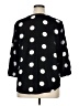 Le Lis Polka Dots Black 3/4 Sleeve Blouse Size XL - photo 2