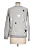 Sundry Stars Silver Pullover Sweater Size Lg (3) - photo 2