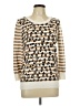Banana Republic Animal Print Tan Pullover Sweater Size L - photo 1