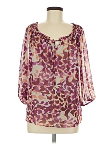 Elle 3/4 Sleeve Blouse (view 1)