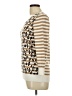 Banana Republic Animal Print Tan Pullover Sweater Size L - photo 5