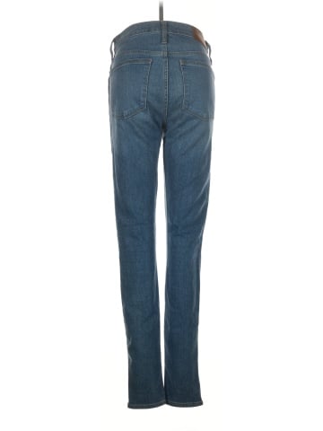 Madewell Tall 10" High-Rise Skinny Jeans in Dewitt Wash: Button-Front TENCEL&trade; Denim Edition (view 2)