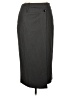 Zara Chevron-herringbone Gray Formal Skirt Size L - photo 1
