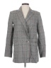 Zara Basic 100% Viscose Plaid Gray Blazer Size S - photo 1