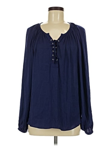 Jennifer Lopez Long Sleeve Blouse (view 1)