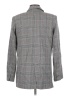 Zara Basic 100% Viscose Plaid Gray Blazer Size S - photo 2