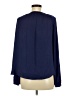 Jennifer Lopez Blue Long Sleeve Blouse Size M - photo 2