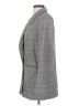 Zara Basic 100% Viscose Plaid Gray Blazer Size S - photo 5