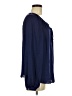 Jennifer Lopez Blue Long Sleeve Blouse Size M - photo 4