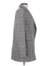 Zara Basic 100% Viscose Plaid Gray Blazer Size S - photo 4