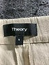 Theory Solid Tan Linen Pants Size 6 - photo 4