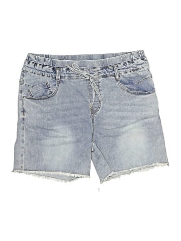 Bianco Denim Shorts (view 1)