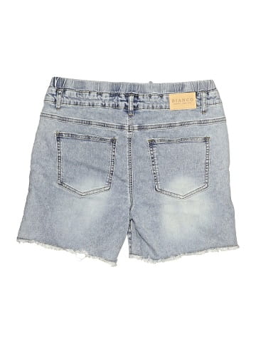 Bianco Denim Shorts (view 2)