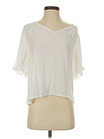 Ann Taylor LOFT Short Sleeve Blouse (view 1)